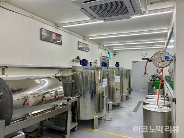 ‘발효공방1991’ 발효실 내부. 사진=이코노믹리뷰 서예림 기자