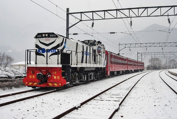 백두대간협곡열차. 사진제공= 코레일