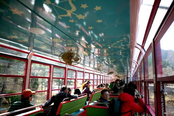 백두대간협곡열차. 사진제공=한국관광공사