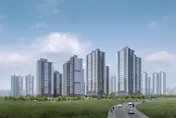 GTX 운정역 서희스타힐스 투시도. 출처=서희건설