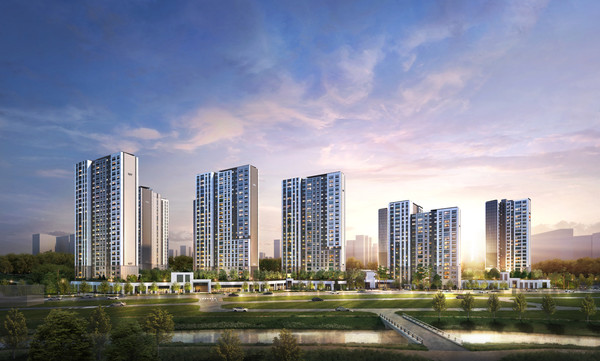 e편한세상 내포 퍼스트드림 투시도