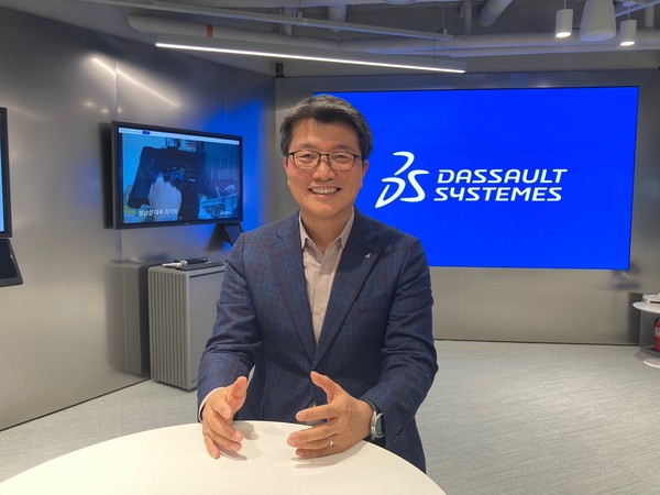 정운성 다쏘시스템코리아 대표. 사진=다쏘시스템코리아