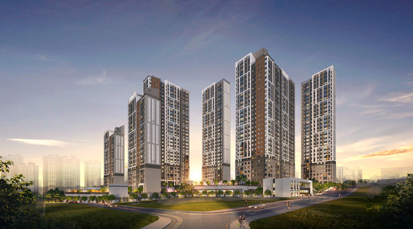 천안 두정역 양우내안애 퍼스트로 투시도. 출처=양우건설