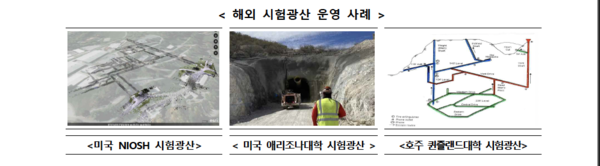 해외의 시험광산 사례. 사진=산업통상자원부