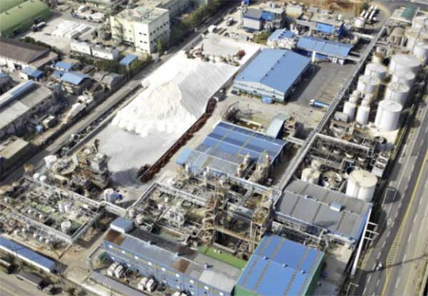 백광산업 공장 전경 사진=백광산업