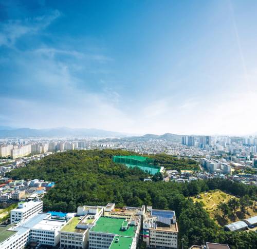 범어자이르네  공원뷰 모습