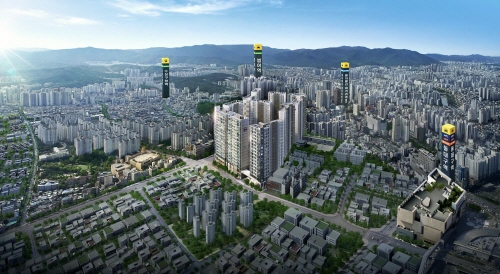 더 팰리스트 데시앙 조감도  출처=태영건설