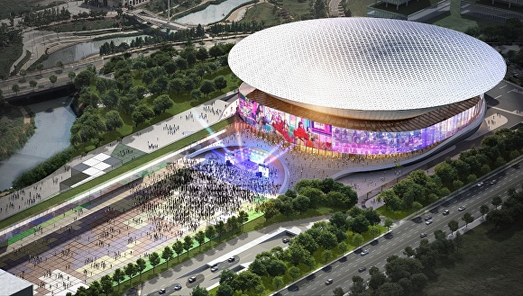 K-컬처밸리 앵커시설인 아레나 조감도. 사진=경기도