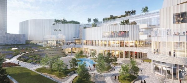 타임빌라스 송도 조감도. 사진=롯데백화점