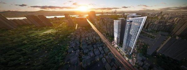 신용산역북측 제1구역 조감도. 사진=롯데건설