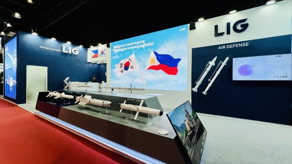 LIG넥스원 부스 전경. 사진=LIG넥스원