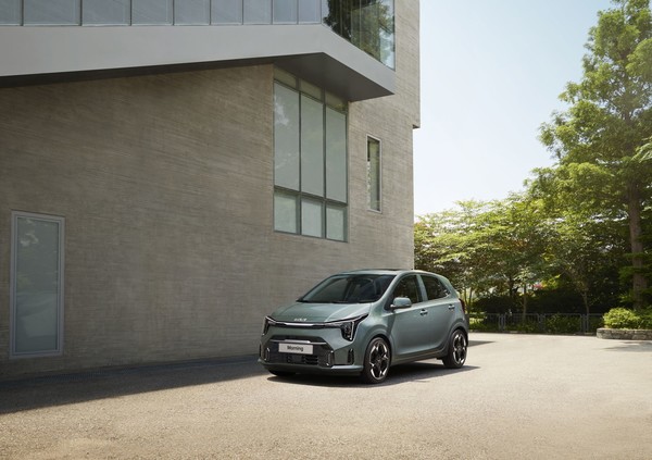 기아가 5일 출시한 모닝의 상품성 개선 모델 '더 뉴 모닝'. 사진제공=기아