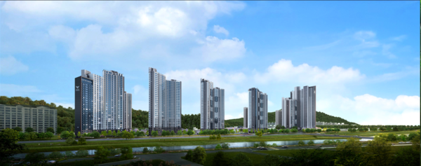 대전 롯데캐슬 더퍼스트 투시도. 출처=롯데건설