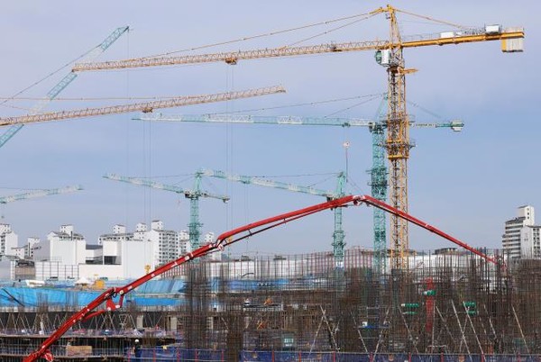 서울의 한 건설현장. 사진=연합뉴스