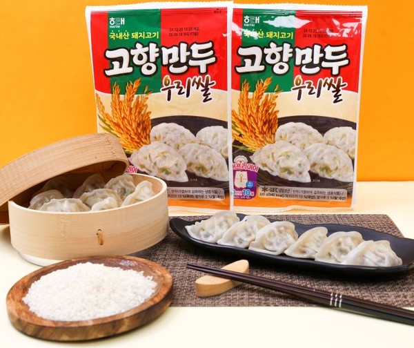 고향만두 우리쌀. 사진=해태