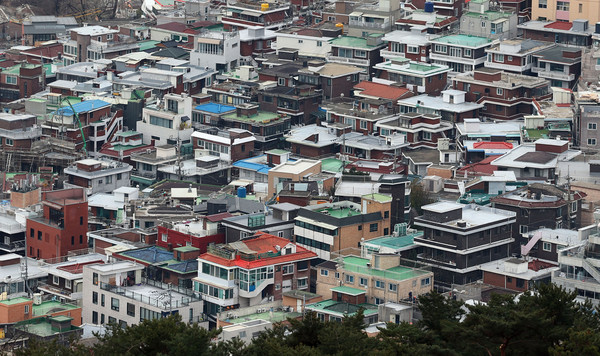 서울 시내 빌라 밀집 지역. 사진=연합뉴스