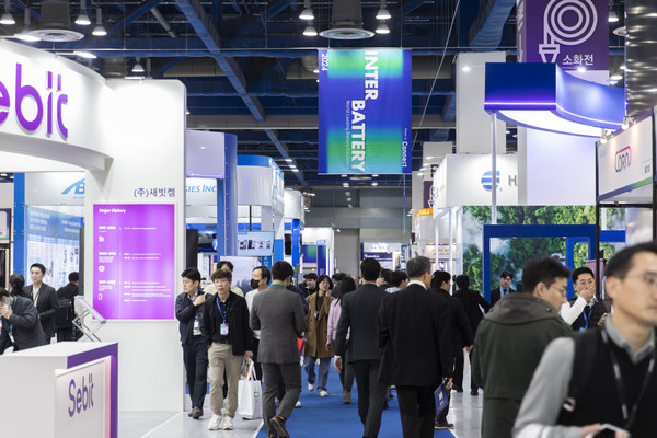 인터배터리 2024 현장. 사진=한국배터리산업협회