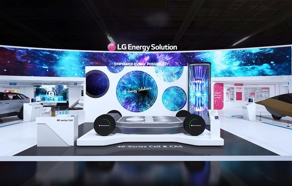 LG에너지솔루션 인터배터리 2025 부스 조감도. 사진=LG에너지솔루션