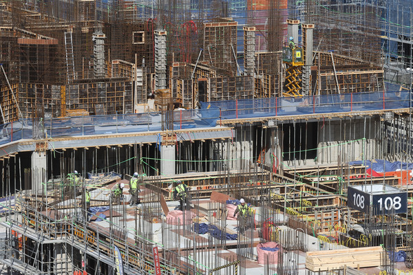 서울 시내의 한 건설 현장 모습. 사진=연합뉴스