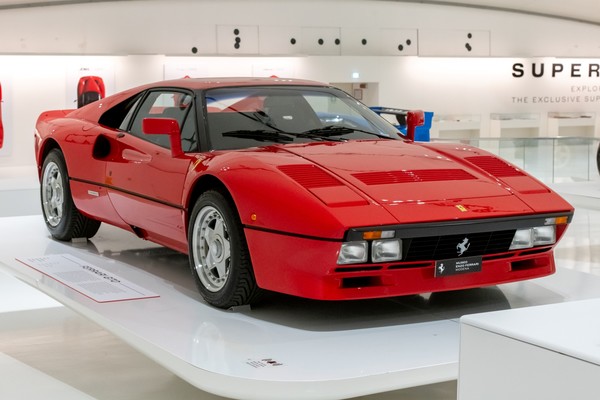 엔초 페라리 박물관에 전시된 페라리 GTO. 사진=페라리