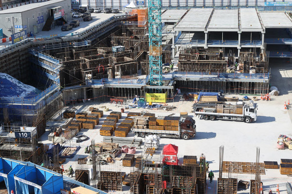 서울시내 한 건설공사현장. 사진=연합뉴스