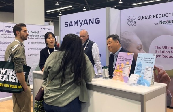 ‘NPEW 2025’에 참가한 삼양사 부스 전경. 사진=삼양사