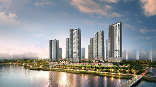 e편한세상 성성호수공원 투시도 출처=DL이앤씨