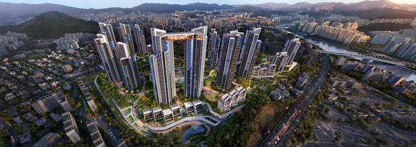 부산 연산5구역 조감도. 사진=현대건설