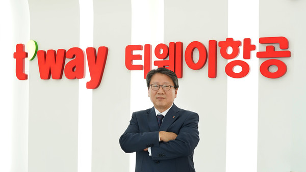 정홍근 티웨이항공 대표이사. 사진=티웨이항공