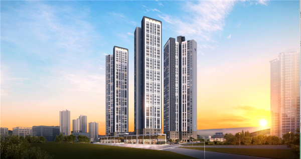 동래 반도 유보라 투시도. 출처=반도건설