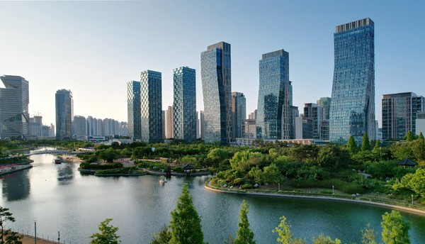 인천 송도국제도시 일대 모습. 사진=포스코이앤씨