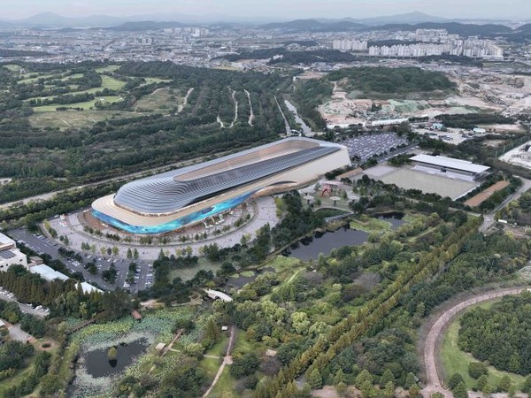 한화호텔앤드리조트가 인천시와 손잡고 조성하는 중인 대규모 테마파크 조감도. 사진=한화호텔앤드리조트