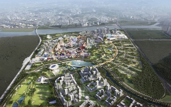 화성국제테마파크 복합개발사업 '스타베이 시티' 조감도.  사진=신세계프라퍼티
