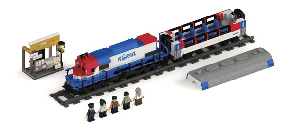 'NEW 무궁화호' 열차블록. 출처=코레일유통