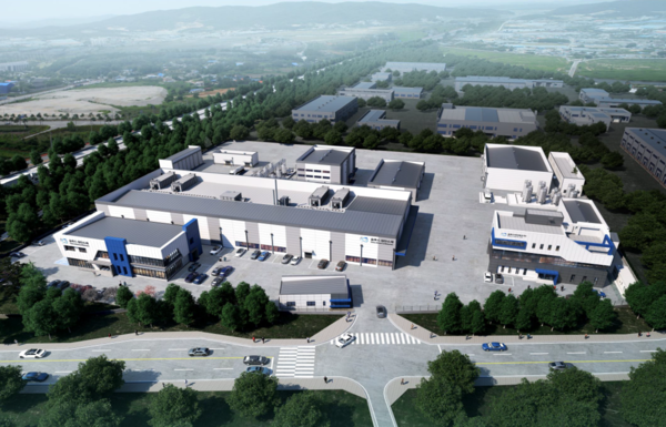 솔루스첨단소재 OLED 통합 생산기지 조감도. 사진=솔루스첨단소재