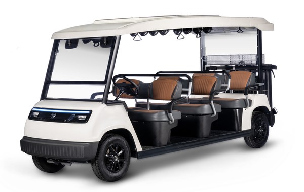 3열 고급형 골프카트. 사진=대동모빌리티