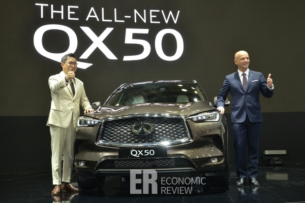 인피니티 올뉴 QX50 사진=벡스코 제공