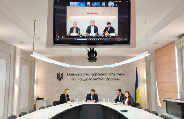 대동이 우크라이나 농림부에 미래농업 기술을 지원한다. 사진=대동