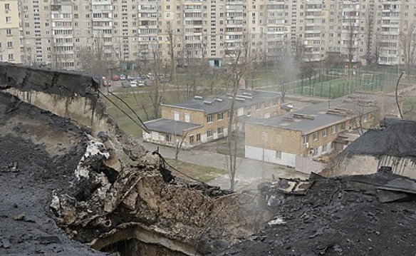 파괴된 키이우. 사진=연합뉴스