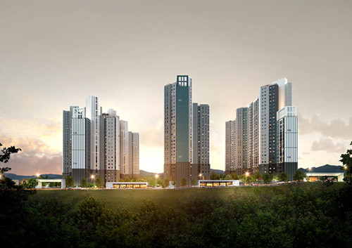 광양 푸르지오 센터파크 투시도   출처=대우건설