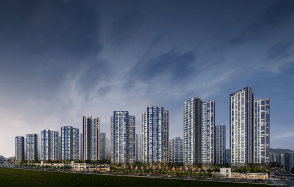 '북수원이목지구 디에트르 더리체Ⅱ' 투시도. 출처=대방건설