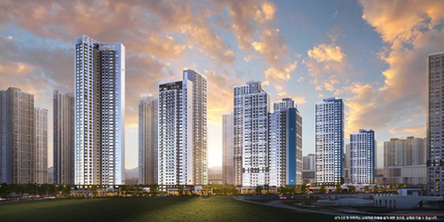 시티오씨엘 7단지 투시도   출처=HDC현대산업개발