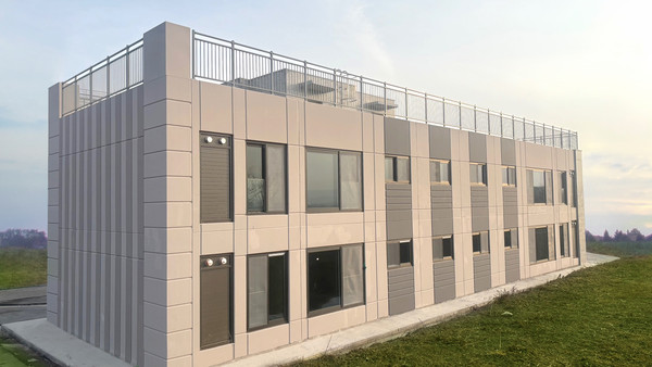 GS건설이 준공한 PC 공동주택 목업 사진. 사진=GS건설