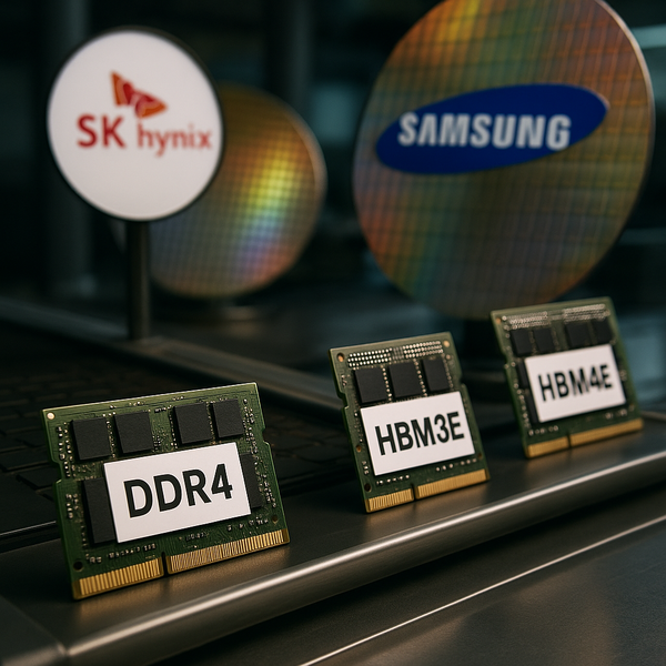 삼성전자, SK하이닉스 등 주요 반도체 기업이 고성능 D램 생산에 집중한다. 사진=챗GPT