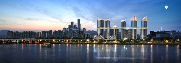 HDC현산이 용산정비창 전면1구역 재개발사업 분양면적 5651평을 추가 확보했다. 이미지=HDC현대산업개발 제공.