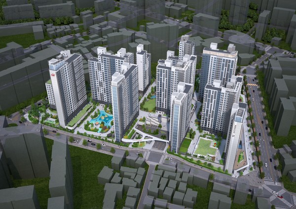 고척 푸르지오 힐스테이트 조감도. 사진=대우건설