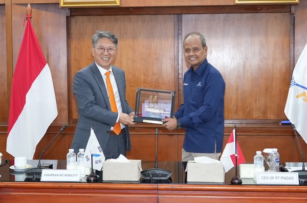 KGM이 인도네시아 국민차 사업 추진을 위한 HOA를 체결했다. 사진=KG모빌리티