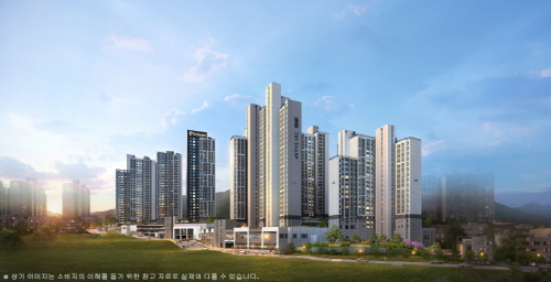 더샵 당리센트리체 투시도 출처=포스코이앤씨