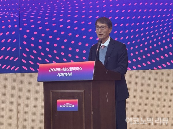 강남훈 KAMA 회장. 사진=양정민 이코노믹리뷰 기자