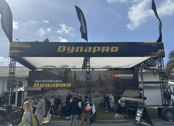 한국타이어, 미국 자동차 박람회 ‘오버랜드 엑스포 웨스트 2025’ 참가. 사진=한국타이어